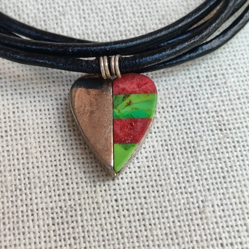 Vintage sterling Jay King desert rose trading semi precious stone bracel… - Picture 4 of 12